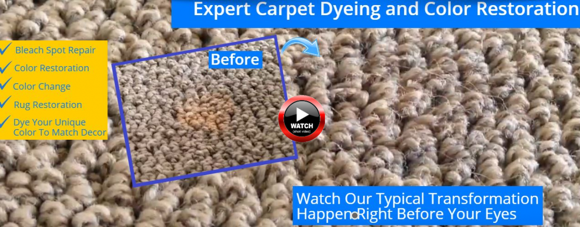 Expert Carpet Dyeing Los Angeles