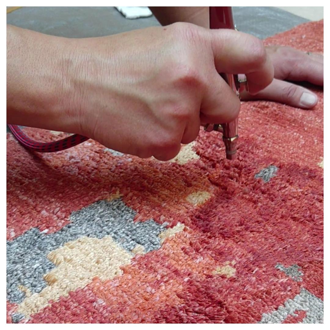 oriental rug dyeing- persian rug dyeing